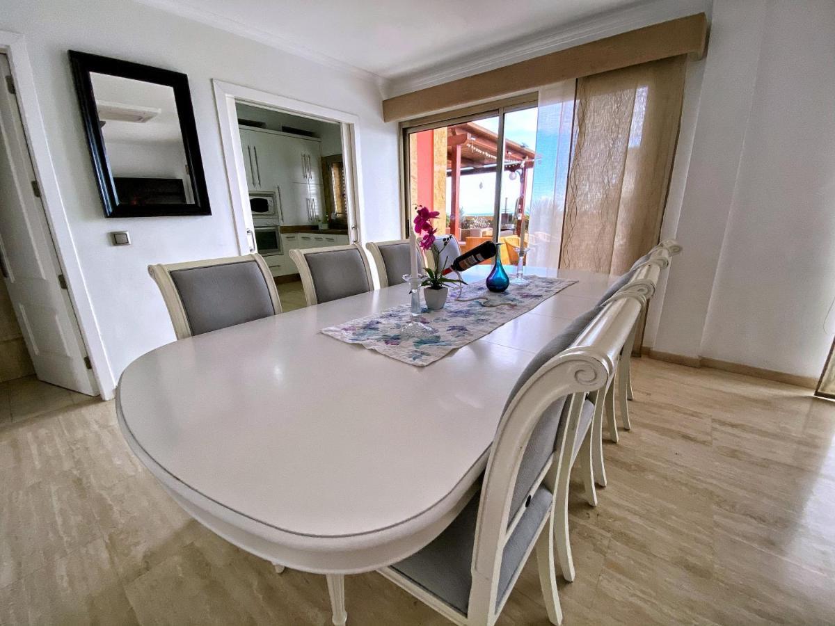 Luxury 5 Star Villa Violetta With Amazing Sea View, Jacuzzi And Heated Pool San Agustín Exterior foto