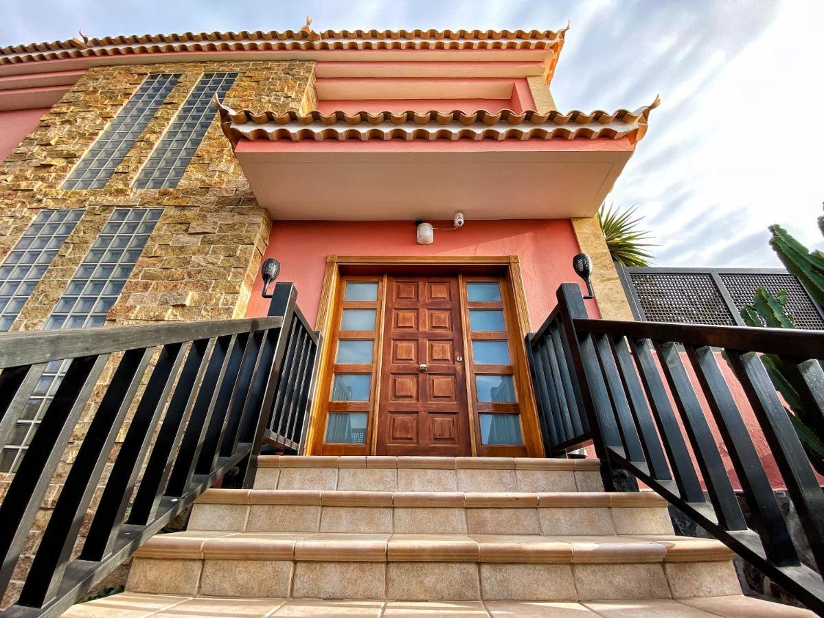 Luxury 5 Star Villa Violetta With Amazing Sea View, Jacuzzi And Heated Pool San Agustín Exterior foto
