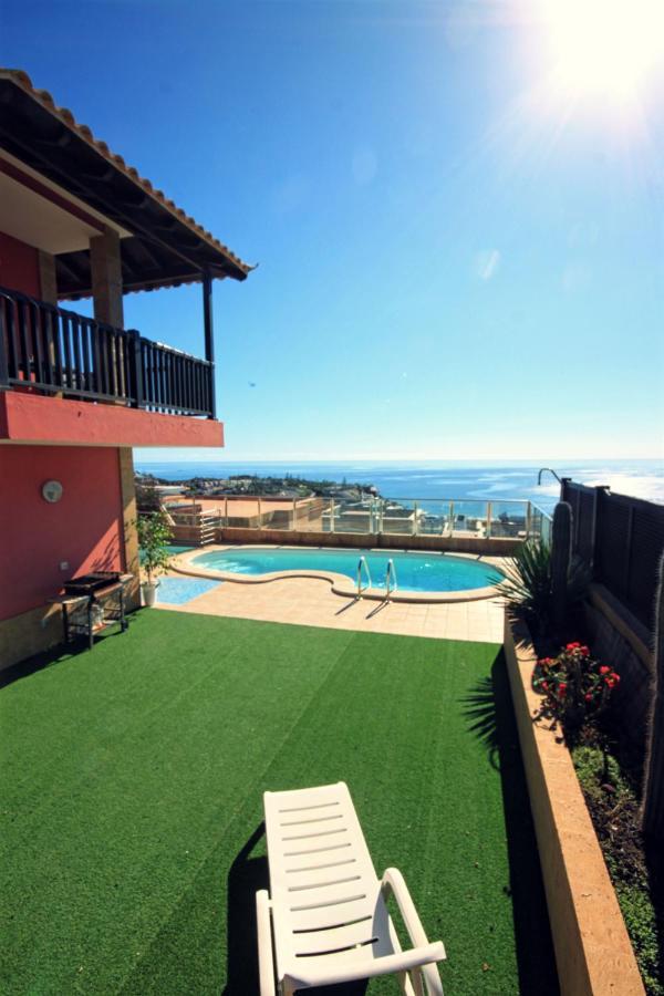 Luxury 5 Star Villa Violetta With Amazing Sea View, Jacuzzi And Heated Pool San Agustín Exterior foto